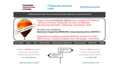 Desktop Screenshot of kolportaz-ulotek.pl
